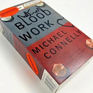 Signed Michael Connelly ~ Blood Work ~ Autographed Copy ~ Rare Audiobook on Tape - Bild 1 von 10