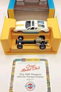 Corgi Toys vehicle #271 Ghia 5000 Mangusta-De Tomaso Chassis-mint condition-COA - Picture 1 of 1