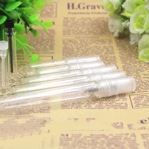 30 Pcs 10 ML Refillable PP Perfume Bottles Transparent Spray Bottles  - Picture 1 of 11