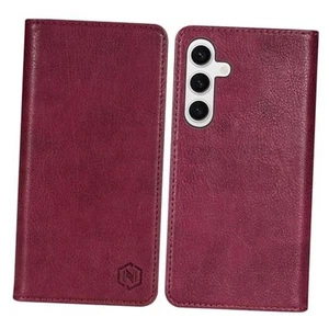 Compatible with Samsung Galaxy S24 Wallet Samsung Galaxy S24 6.2 inch Rose Red - Picture 1 of 8