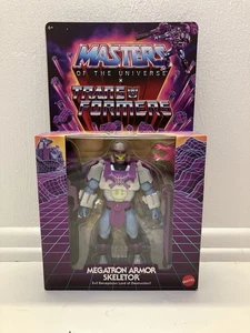 Mattel Masters Of The Universe MOTU X Transformers Megatron Armor Skeletor - Imagen 1 de 2
