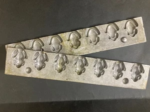 Confectionary, Vintage 1960s Freddo Frog Like  , Set of metal Moulds - Picture 1 of 2