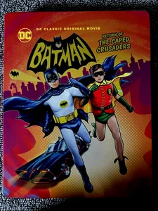 Batman: Return of the Caped Crusaders (Bluray/DVD 2016 2-Disc Steelbook VG) - Picture 1 of 3