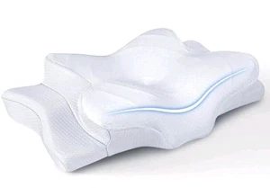Cozyplayer Ultra Alivio del Dolor Enfriamiento Contorno Almohada Soporte Ergonómico CAJA ABIERTA - Imagen 1 de 10