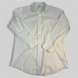 Brooks Brothers Shirt Mens 16.5 2/3 Regent White Button Up - Picture 1 of 3