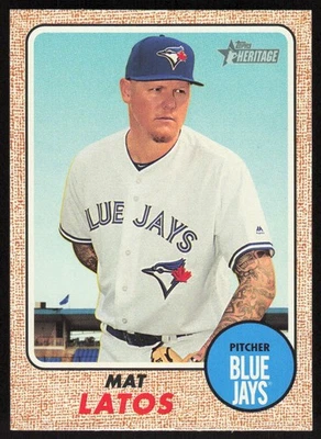 2017 Topps Heritage #527 Mat Latos - Image 1 of 2