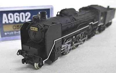 Micro Ace N gauge C59-164 A9602 model railroad steam locomotive - Image 1 of 4