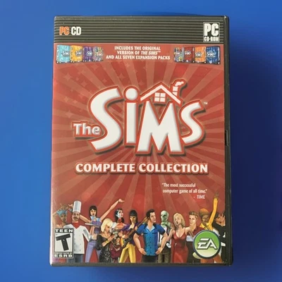 The Sims: Complete Collection (PC: Windows, 2005) 4 discs W/insert HTF - Image 1 of 4