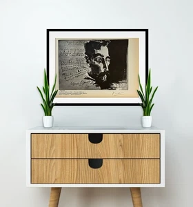 Pablo Picasso, Original Hand-signed Lithograph with COA & Appraisal of $3,500 - Picture 1 of 12