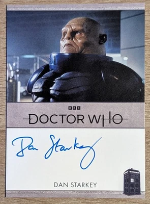 2024 Rittenhouse Doctor Who Series 5-7 Bordered Auto Dan Starkey As Strax - Image 1 of 2