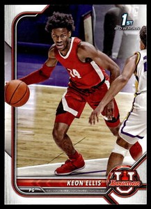 2021 Bowman University #75 Keon Ellis NRMT or Better