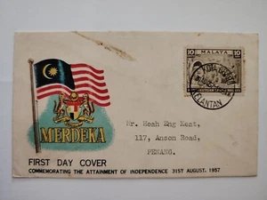 FDC 31st August 1957 Merdeka Cover - Picture 1 of 2