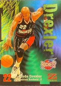1997 SkyBox Z-Force #22 Clyde Drexler  - Picture 1 of 1