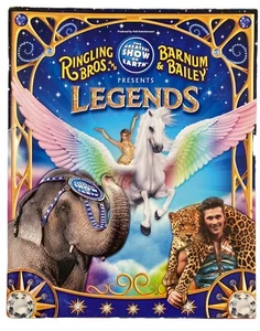 Ringling Bros & Barnum & Bailey Circus LEGENDS Program 2014 PB - Picture 1 of 7