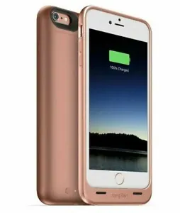 mophie juice pack Compact Battery Case for iPhone 6 Plus / 6s Plus - Rose Gold - Picture 1 of 8