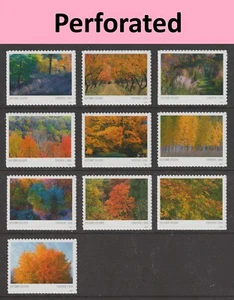 US 5929-5938 Autumn Colors F single set 10 MNH 2024 - Picture 1 of 11