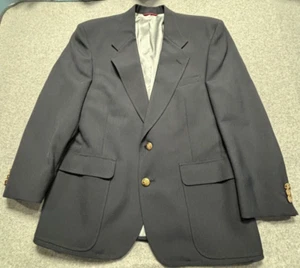 Jack Nicklaus Tournament Series Mens Blazer Navy Sport Coat Jacket 39S Union USA - Picture 1 of 11