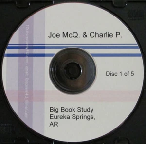 Joe McQ. & Charlie P. Big Book Seminar on 5 CDs - Alcoholics Anonymous Speakers - Picture 1 of 1