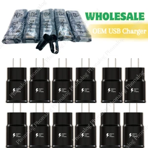 For Samsung Galaxy S10 Note10 S8 S9 Plus S22 Fast Wall Charger Type-C Cable Lot - Picture 1 of 34