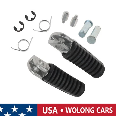 Par de estribos delanteros aptos para Kawasaki Ninja 1000 1000 1000SX ZX1000 Foto 1 de 4