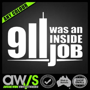 911 WAS A INSIDE JOB / GOVERNMENT CONSPIRACY ILLUMINATI EVIL TRUTH ANONYMOUS - Picture 1 of 3