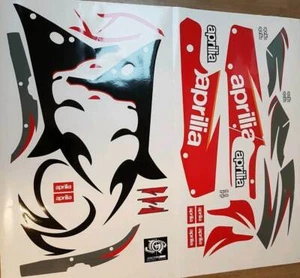 Aprilia RS 125 MPB SF Nero LION EDITION DECOR DECAL KIT sticker trim - Picture 1 of 4