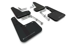 Rally Armor Mud flaps Black Flap Grey Logo For Toyota Yaris GR 20-24 GR Yaris - Picture 1 of 6