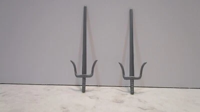 Secret of the Ninja Kung Fu Master Sai Set Original Vintage Foto 1 de 4