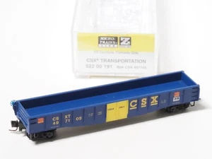 522 00 191 MTL Z-scale 50' GONDOLA car CSX TRANSPORTATION - Picture 1 of 2
