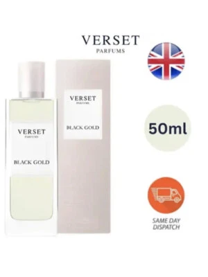 Verset Parfums Fragrance Black Gold For Her Vaporisateur Natural Spray - 50ml