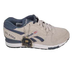 Reebok GL 6000 M42933 Men Shoes Classic Sneakers Wheat Leather Vintage SZ 5.5 - Picture 1 of 12