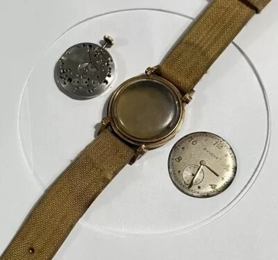 Bulova Su Excelencia/Princeton 10Ak Deco 21j 10k Oro Relleno 21 Joyas Foto 1 de 4