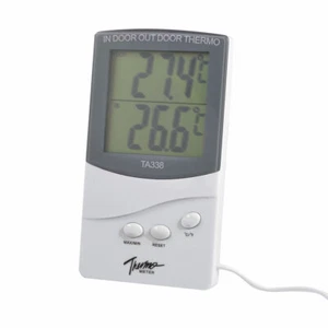 Battrie LCD Display rücksetzbar Digital Indoor Outdoor Thermometer Quaität - Bild 1 von 1