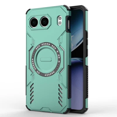 For OnePlus Nord 4 5G, Shockproof 4 Airbags Hybrid Armor Magnetic Case Cover - Image 1 of 4