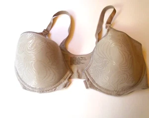 BALI - SZ 42C #3P66 - FRONT H00K SUPPORT BRA/LIGHTLY PADDED/BEIGE - Picture 1 of 2