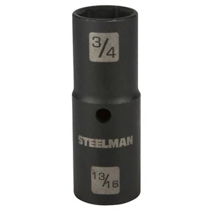Steelman 1/2 in. Drive 6-Pt 3/4 x 13/16 in. Thin-Wall Impact Flip Socket 99562 - Picture 1 of 2
