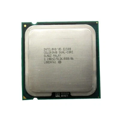 Intel Celeron E1500 SLAQZ 2.2GHz Dual-Core 800MHz 512KB Socket775 CPU Processor - Image 1 of 3