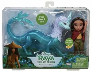 New Raya and The Last Dragon Petite Raya & Sisu Gift Set Sisu Lights Up - Picture 1 of 3