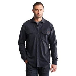 Man's Clothing Timberland PRO Big & Tall FR Cotton Core Button Front Shirt - Picture 1 of 10