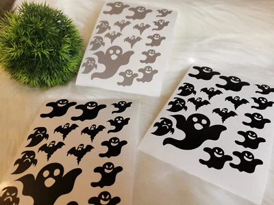 Hochwertige Geister Gespenster Vinyl Sticker Aufkleber in verschiedenen Farben - Bild 1 von 2