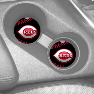 JUEGO POSAVASOS COCHE GOMA CINCINNATI REDS (2) - Imagen 1 de 1