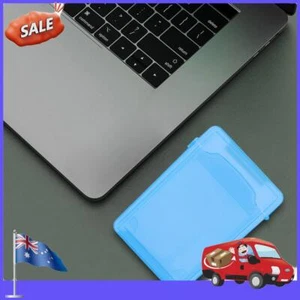 3.5 Inch IDE SATA HDD Hard Drive Disk Storage Box Plastic HDD Caddy Case(Blue) * - Picture 1 of 10