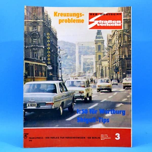 Der Deutsche Straßenverkehr 3 1973 Wartburg 353 Shiguli 2101 MZ TS Moto Guzzi E - Bild 1 von 1
