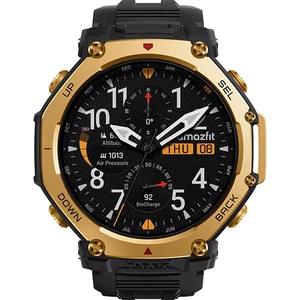Amazfit T-Rex 3 Pro Smartwatch 48mm Black Gold sp170078-C238 - Picture 1 of 7
