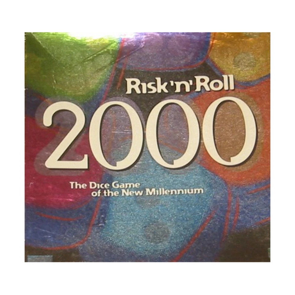 Parker Bros Boardgame Risk 'n' Roll Box Fair/EX - Image 1 of 1