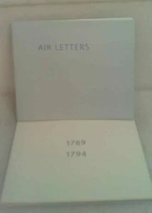 Ian Hamilton Finlay 1789-1794 and Air Letters - 2015 Exhibition, 2 Books - Picture 1 of 1