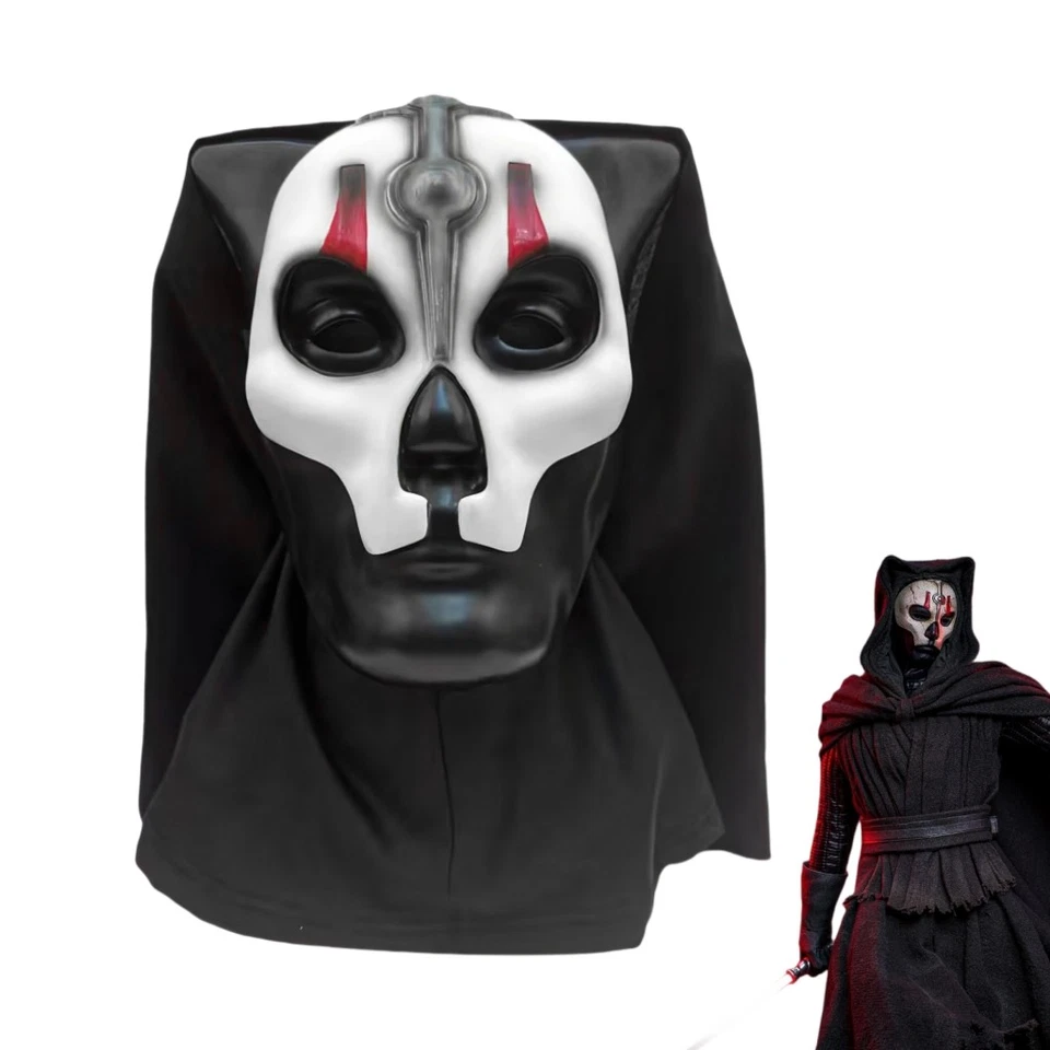 Star Wars Darth Nihilus Máscara Con Capucha Juegos con disfraces Accesorios para disfraces Adultos Foto 1 de 4
