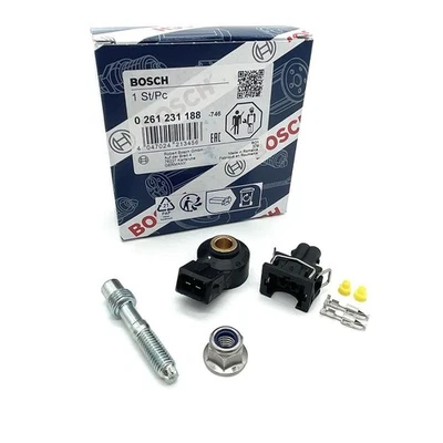 Knock / Klopf Kit für 7M / 1JZ / 2JZ / Toyota M12 - M8 inkl Bosch Sensor Stecker - Bild 1 von 3