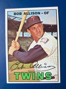 1967 Topps Baseball #194 Bob Allison Minnesota Twins EX/MT - Bild 1 von 2