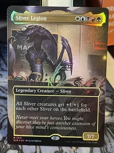 Sliver Legion #1310 FOIL BORDERLESS NM/M MTG Secret Lair Drop Festival in una scatola - Foto 1 di 1